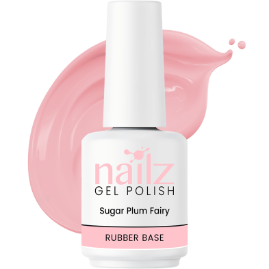 Nailz - Rubber Base Gel - Sugar Plum Fairy