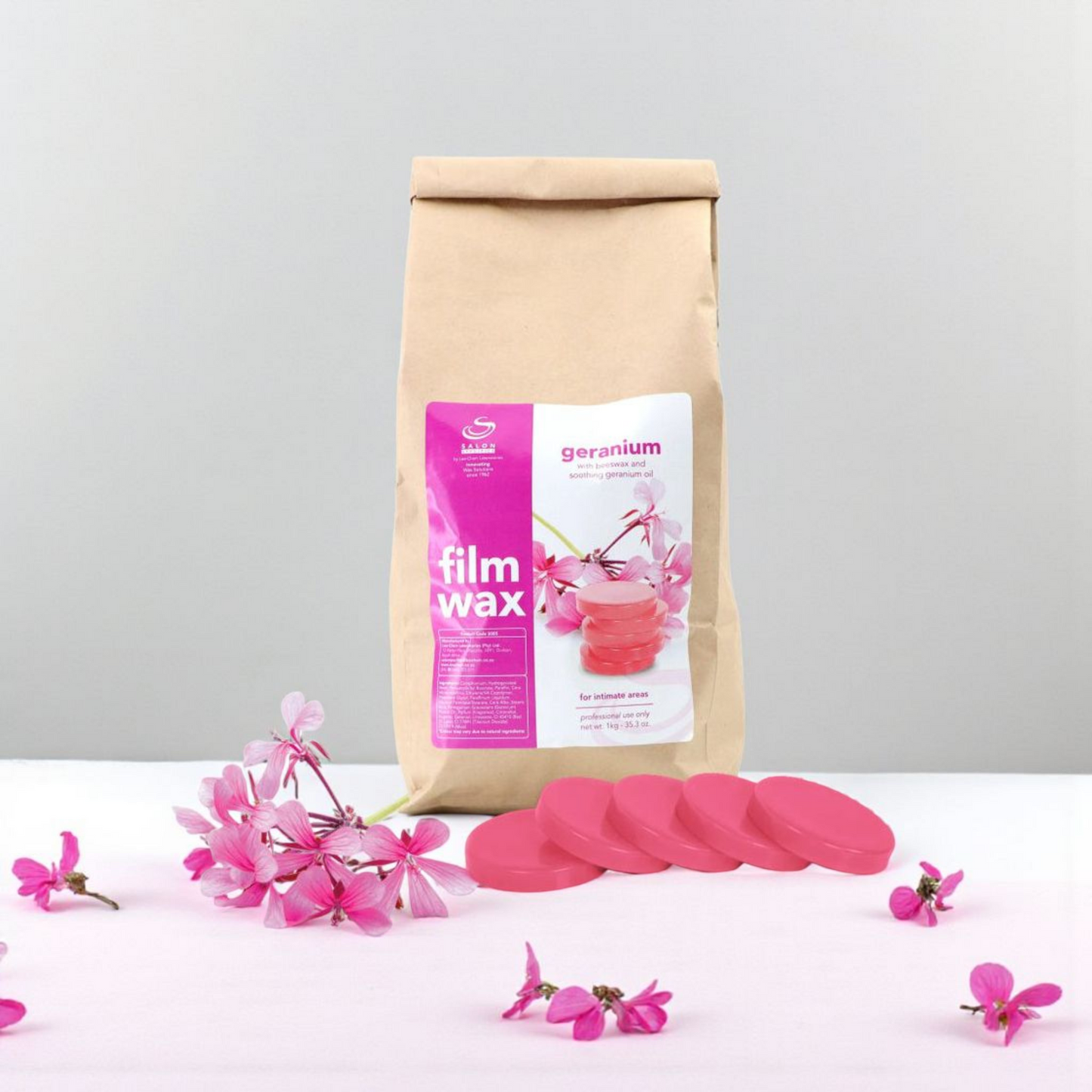 Salon Specifics Film wax Geranium 1kg