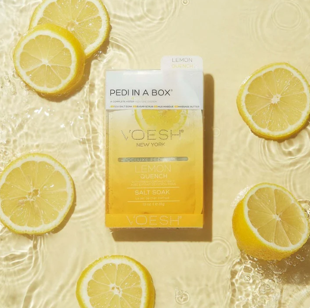 Pedi in a Box 4 Step Lemon Quench CLEARANCE SALE