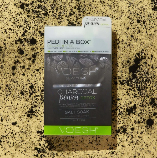 Pedi in a Box 4 Step Charcoal Power Detox CLEARANCE SALE