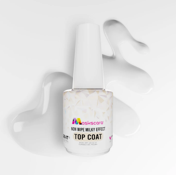 Non Wipe Top Coat - Milky Effect CLEARANCE SALE
