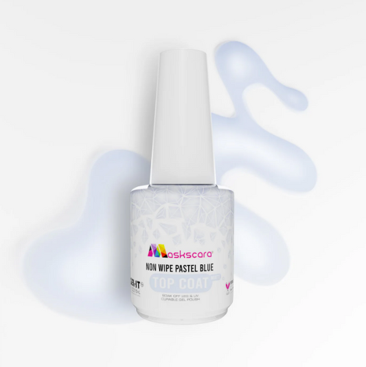 Non-Wipe Pastel Topcoat - Blue CLEARANCE SALE