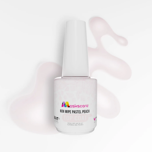 Non-Wipe Pastel Topcoat - Peach CLEARANCE SALE