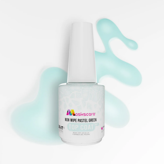 Non-Wipe Pastel Topcoat - Green CLEARANCE SALE
