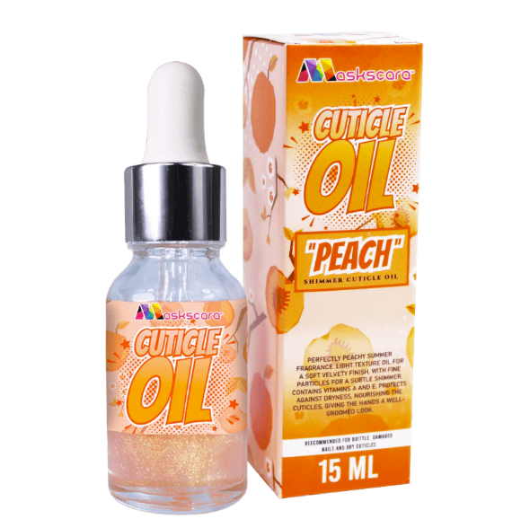 Shimmer Firming Cuticle Oil - Peach CLEARANCE SALE
