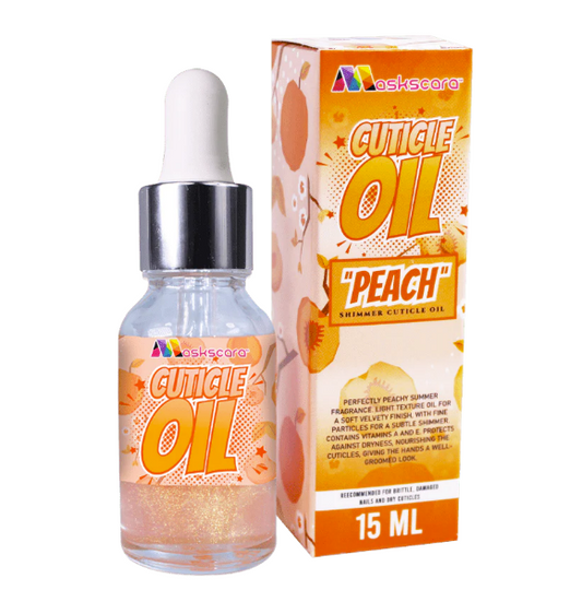 Shimmer Firming Cuticle Oil - Peach CLEARANCE SALE
