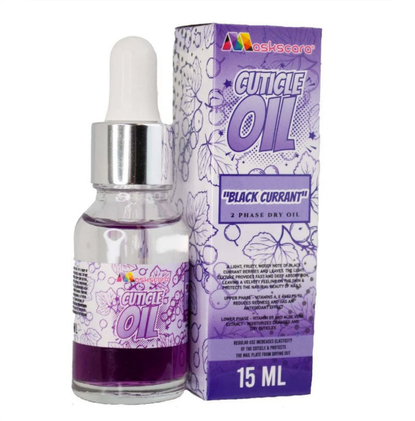 2 Phase Dry Cuticle Oil - Black Currant CLEARANCE SALE
