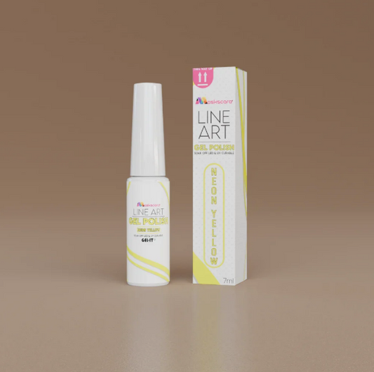 Line Art Gel 7ml - Neon Yellow