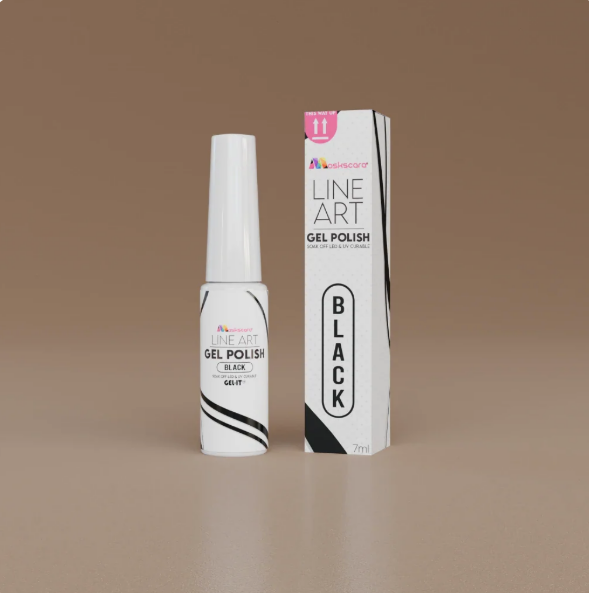 Line Art Gel 7ml - Black