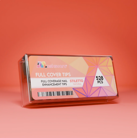 Full Cover Natural Stiletto Long Tips CLEARANCE SALE