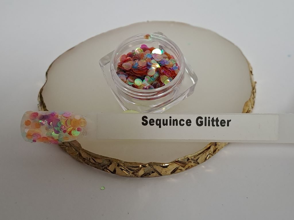 Sequince Glitter Colourful Mix