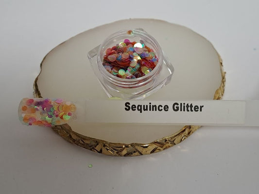 Sequince Glitter Colourful Mix
