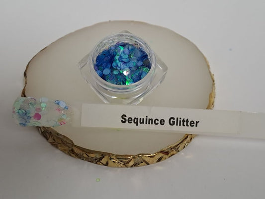 Sequince Glitter Dark Blue