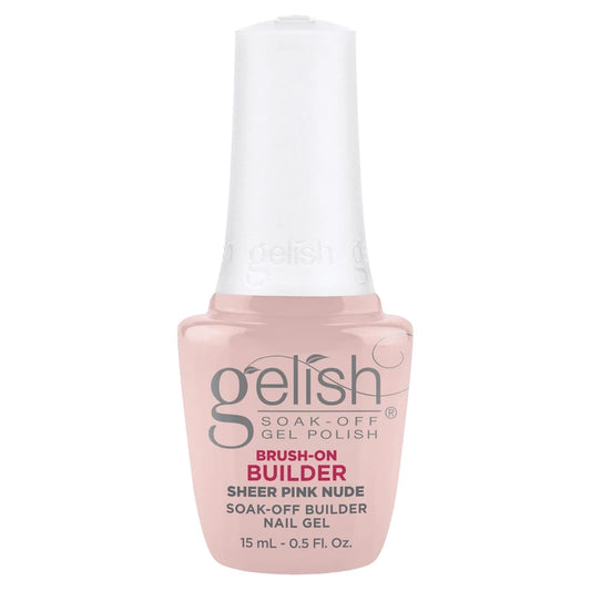 Gelish Brush On Builder Sheer Pink Nude Gel