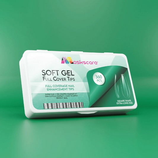 Square Extra Long - Soft Gel Tips Full Cover