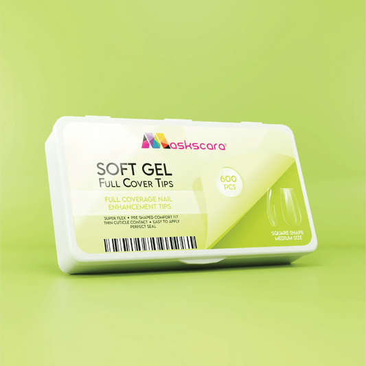 Square Medium - Soft Gel Tips Full Cover