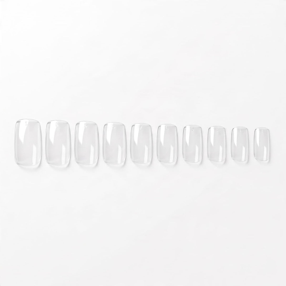 Nailz Full Cover Soft Gel Tips Square Medium 360pc