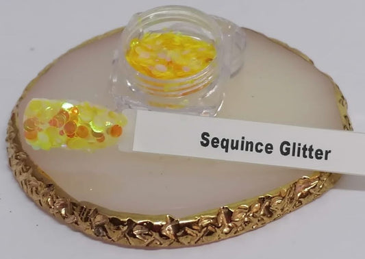 Sequince Glitter (Yellow)