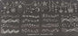 Stamping Plate Born Pretty – Decoration L002