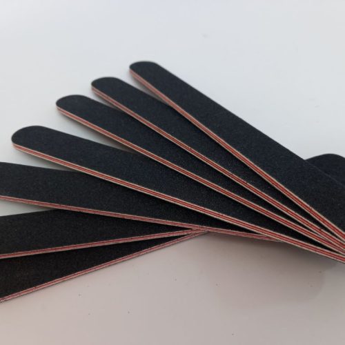 File 100/180 Black - Red Core 5 Units