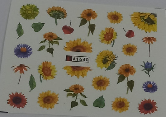 Waterart Slider Sunflower A1640