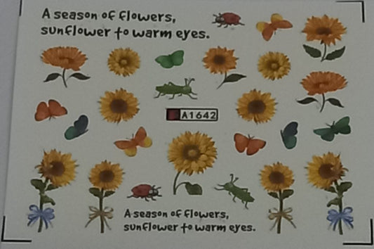 Waterart Slider Sunflower A1642