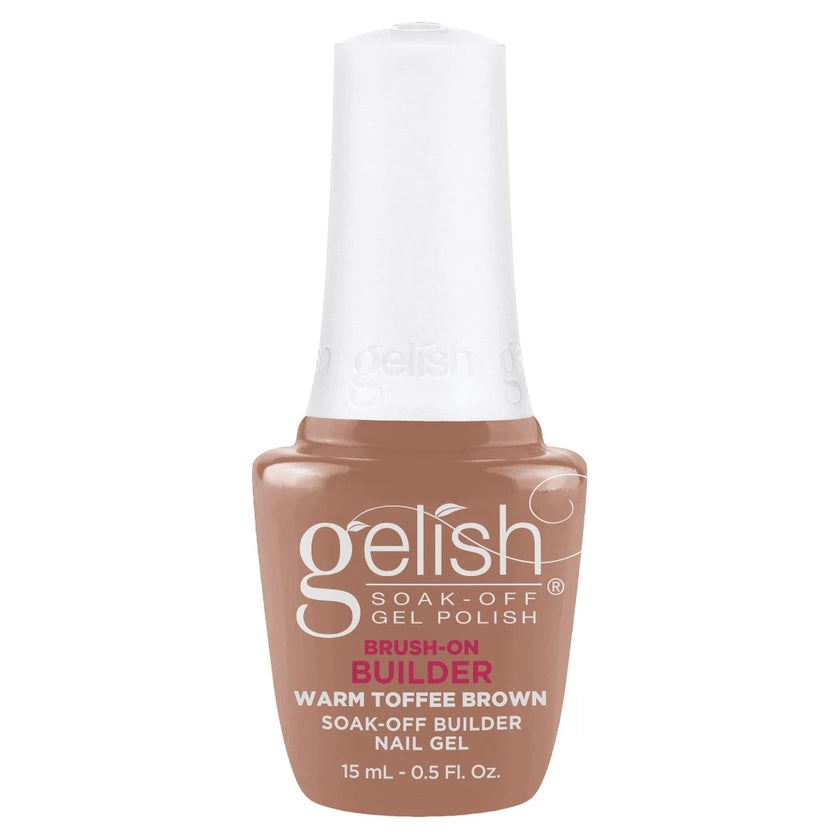 Gelish- Brush-On Builder Warm Toffee Brown