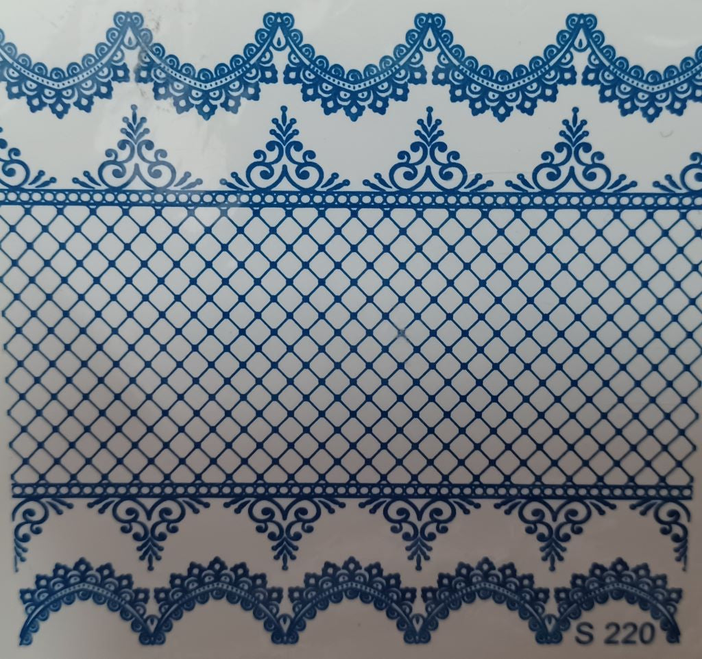 Waterart Transfer S220 blue