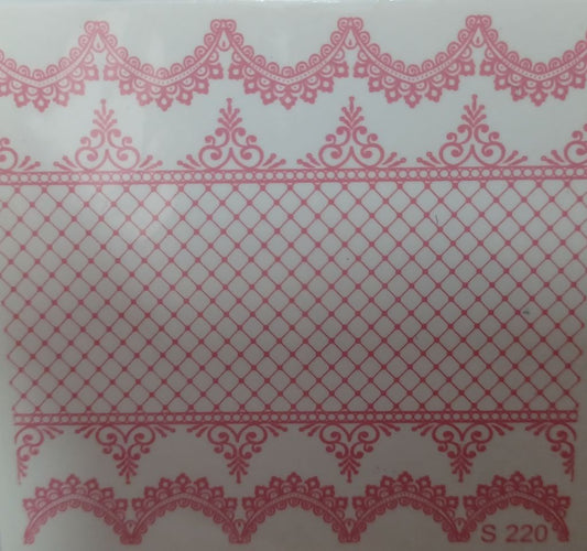 Waterart Transfer S220 pink