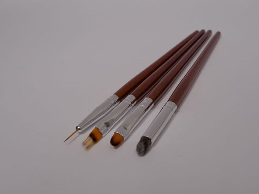 Dark Brown Wooden Brush