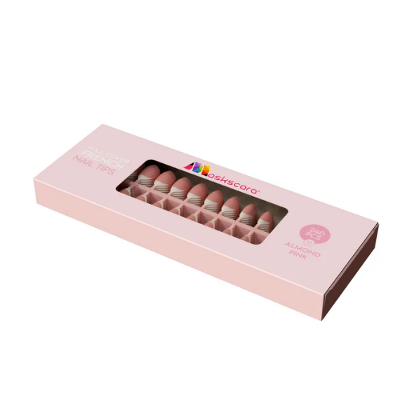 Almond Pink -Full Cover French Tips 240's