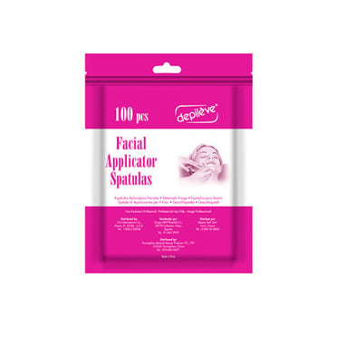 Depileve Facial Applicator Spatulas 100pcs