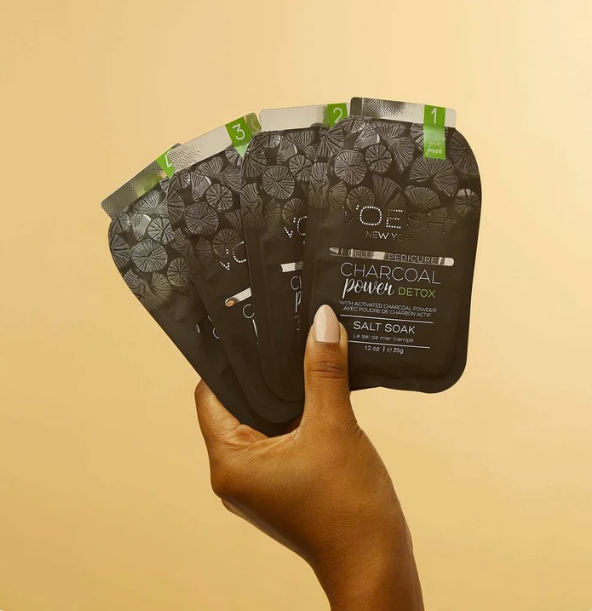 Charcoal Power Detox- Pedi in a Box 4 Step