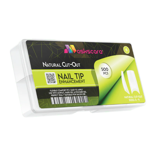 Natural Square -Cut Out Tips