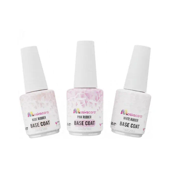 Flexi French Rubber Base Coat Kit -3 Pack