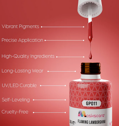 GP011 Flaming Lamborghini