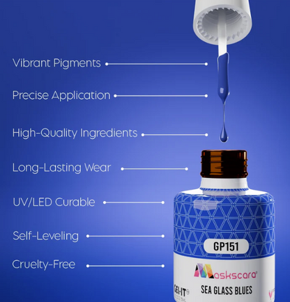 GP151 Sea Glass Blues