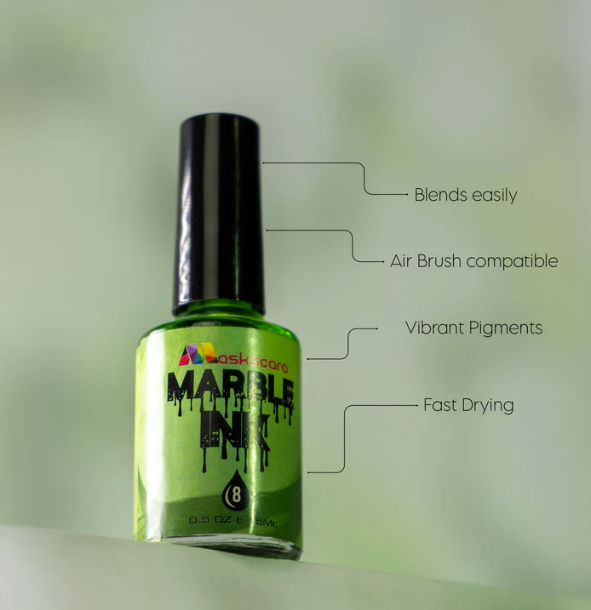 Green #08 -Marble Ink 15ml