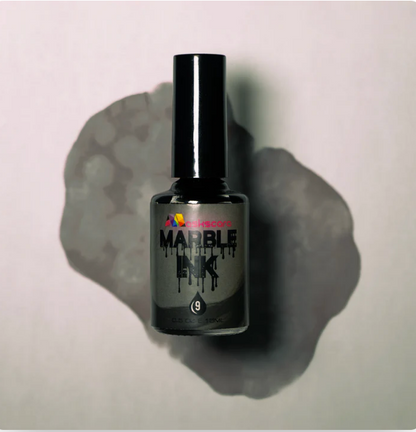 Grey Black #09 -Marble Ink 15ml