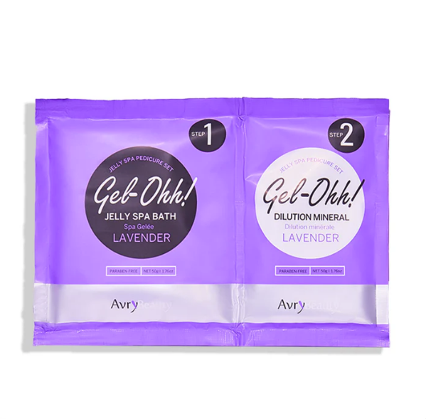 Lavender -Avry Beauty Gel-Ohh Jelly Spa Pedi Bath