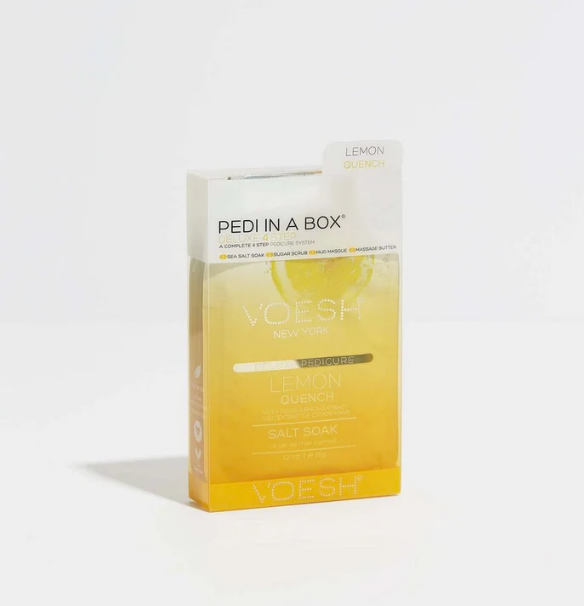 Lemon Quench- Pedi in a Box 4 Step