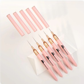 5 pcs Detail and Liner Maskscara brush set