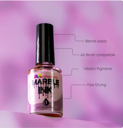 Pink #01 -Marble Ink 15ml