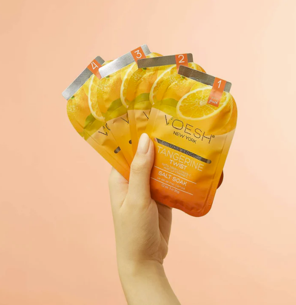 Tangerine Twist - Pedi in a Box 4 Step