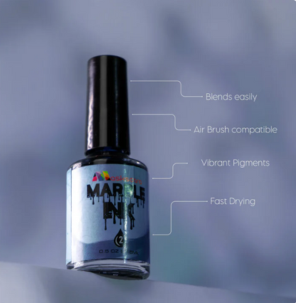 Turquoise #02 -Marble Ink 15ml