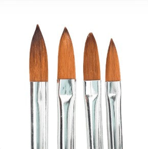 No. 8 Acrylic Brush - Wooden Handle